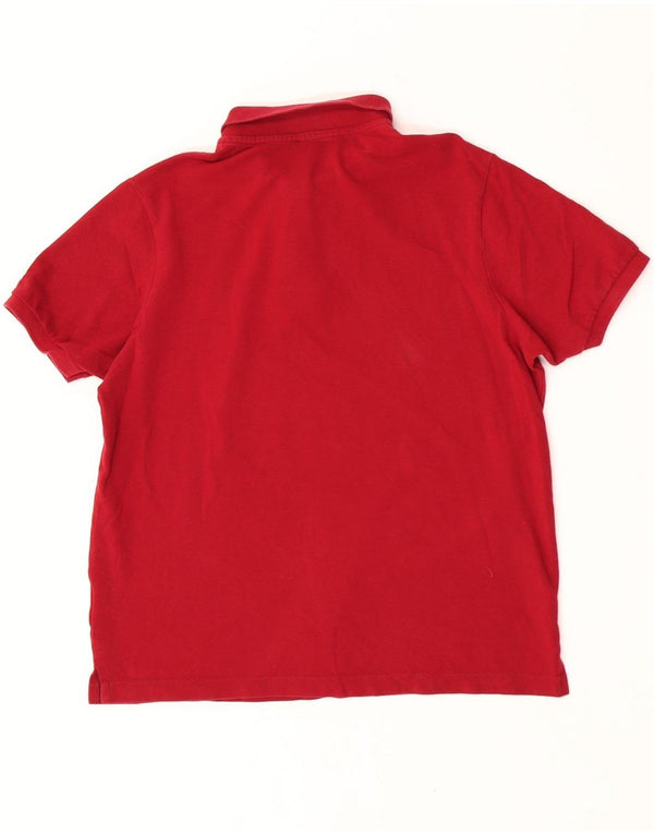 Męska koszulka polo Gant XL, czerwona, bawełniana