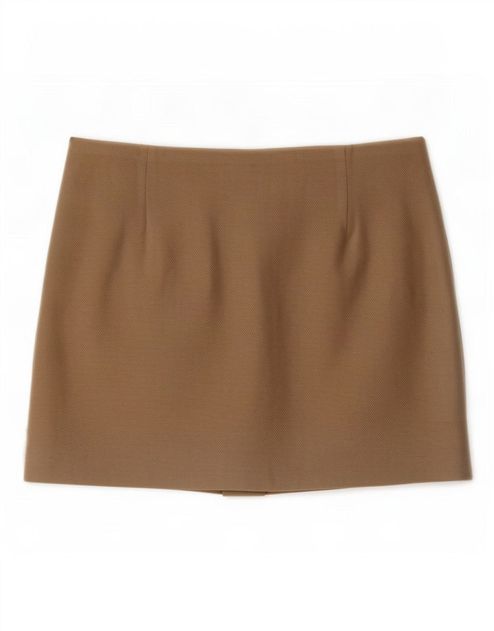 Spódnica mini damska Zara XS W24 beżowa