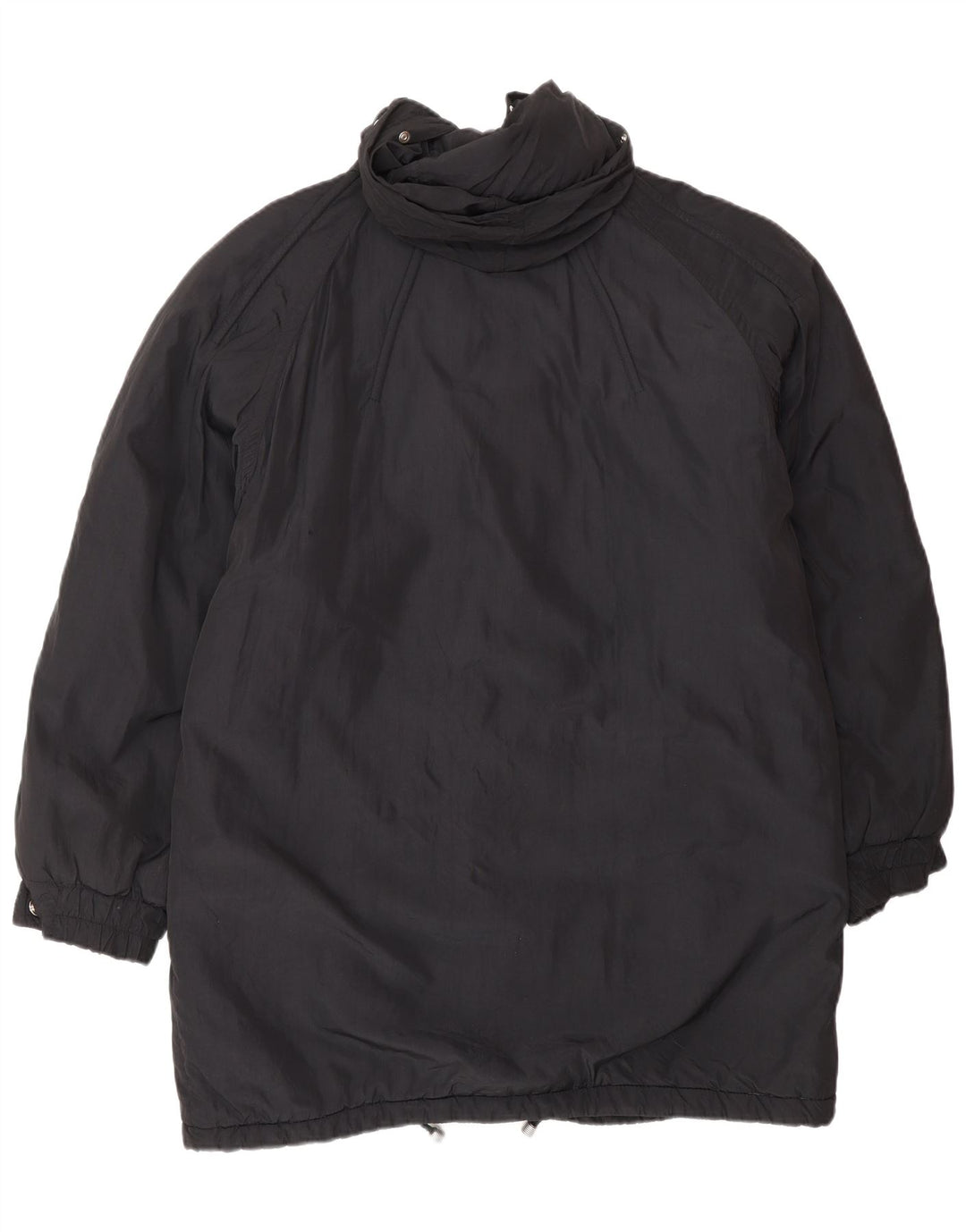 Damski płaszcz z kapturem, oversize, wyściełany Colmar IT 44, średni czarny