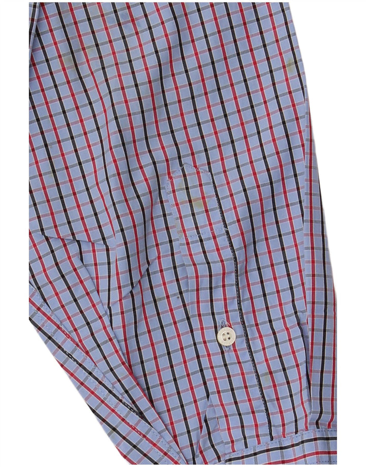 Koszula męska ELLESSE, bawełniana w niebieską kratkę