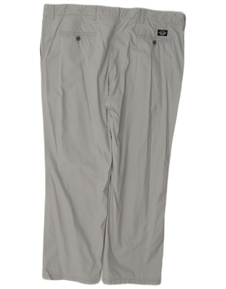 Spodnie męskie Dockers Pegged Chino W42 L29 szare