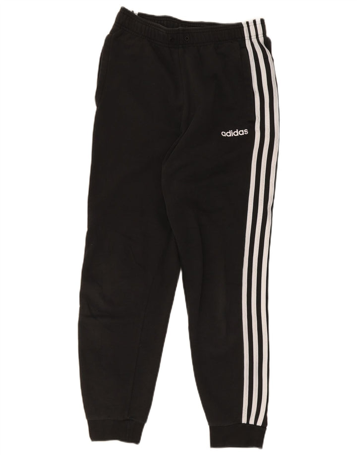 Adidas Męskie Spodnie Dresowe Joggery Małe Czarne Bawełniane