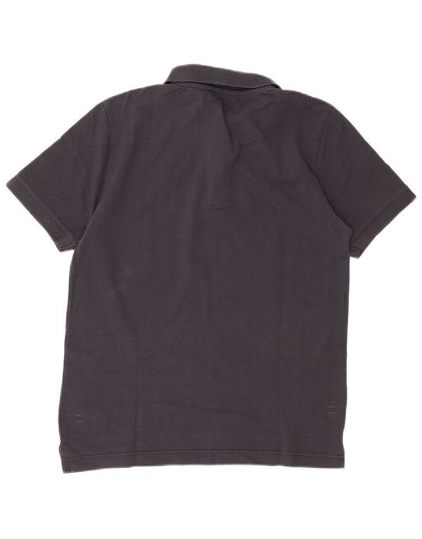 Męska koszulka polo Kappa, średnia, granatowa, bawełniana