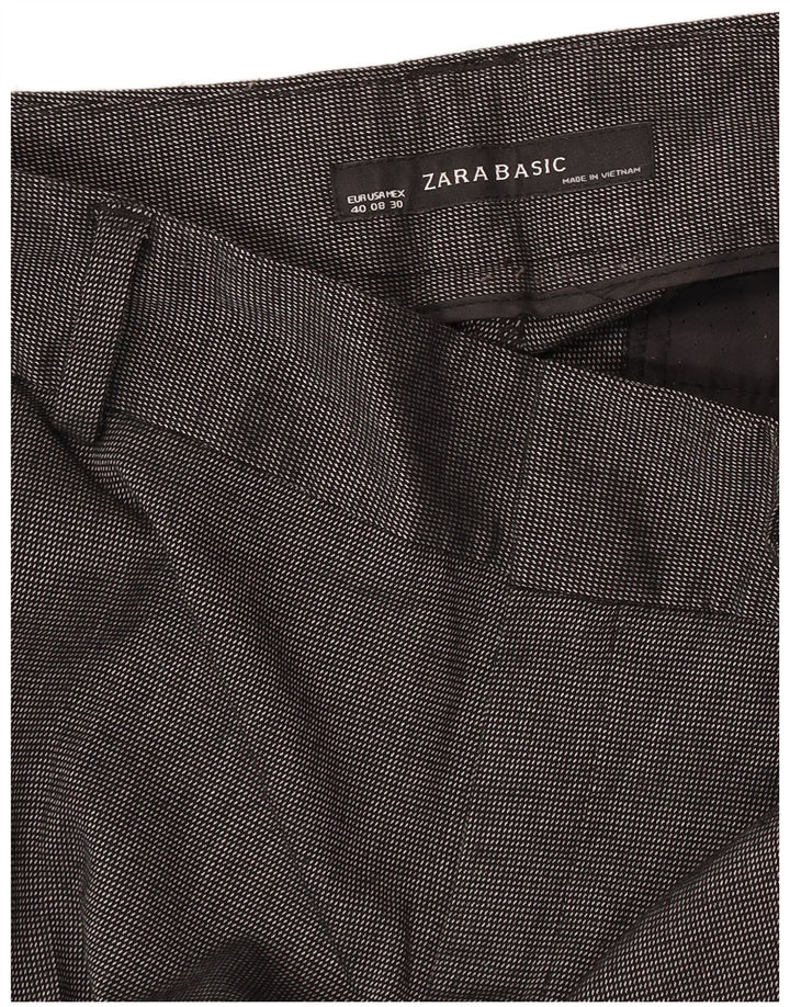 Damskie spodnie Chino Bootcut Zara EU 40 Medium W30 L32 Szare w cętki