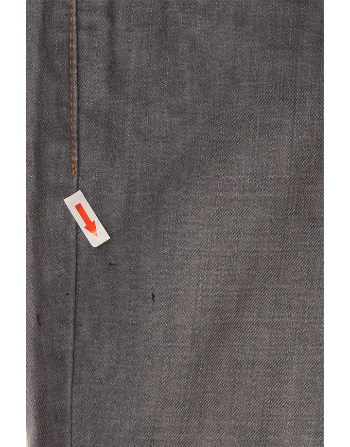 Męskie jeansy Levi's 511 Tapered W32 L30 Szara bawełna