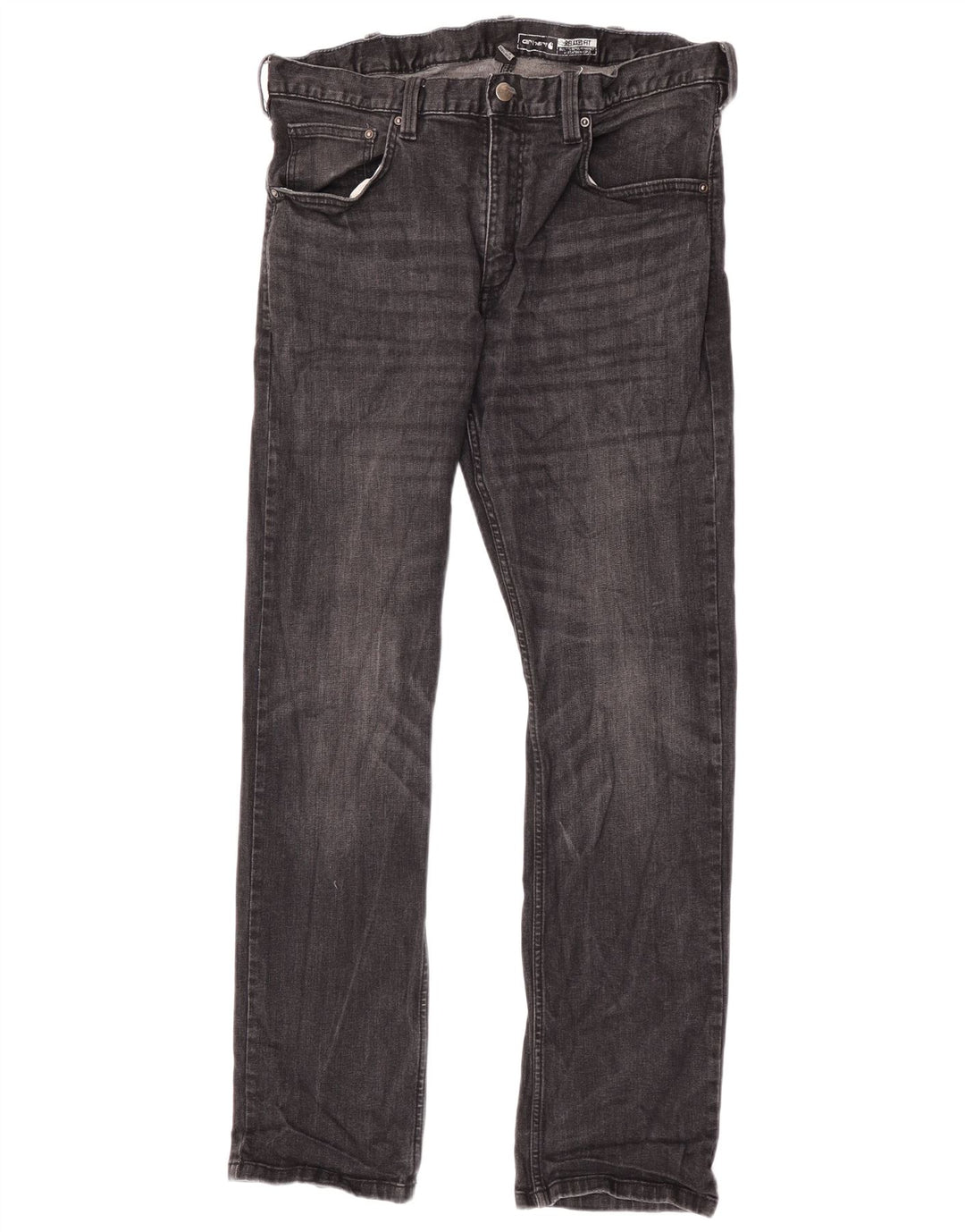 Męskie jeansy Carhartt o swobodnym kroju W36 L32, czarna bawełna