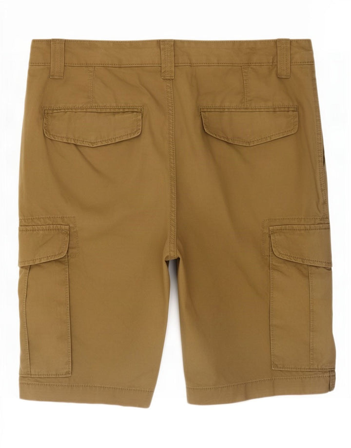 Męskie spodenki cargo Marks & Spencer W32, średnia bawełna khaki