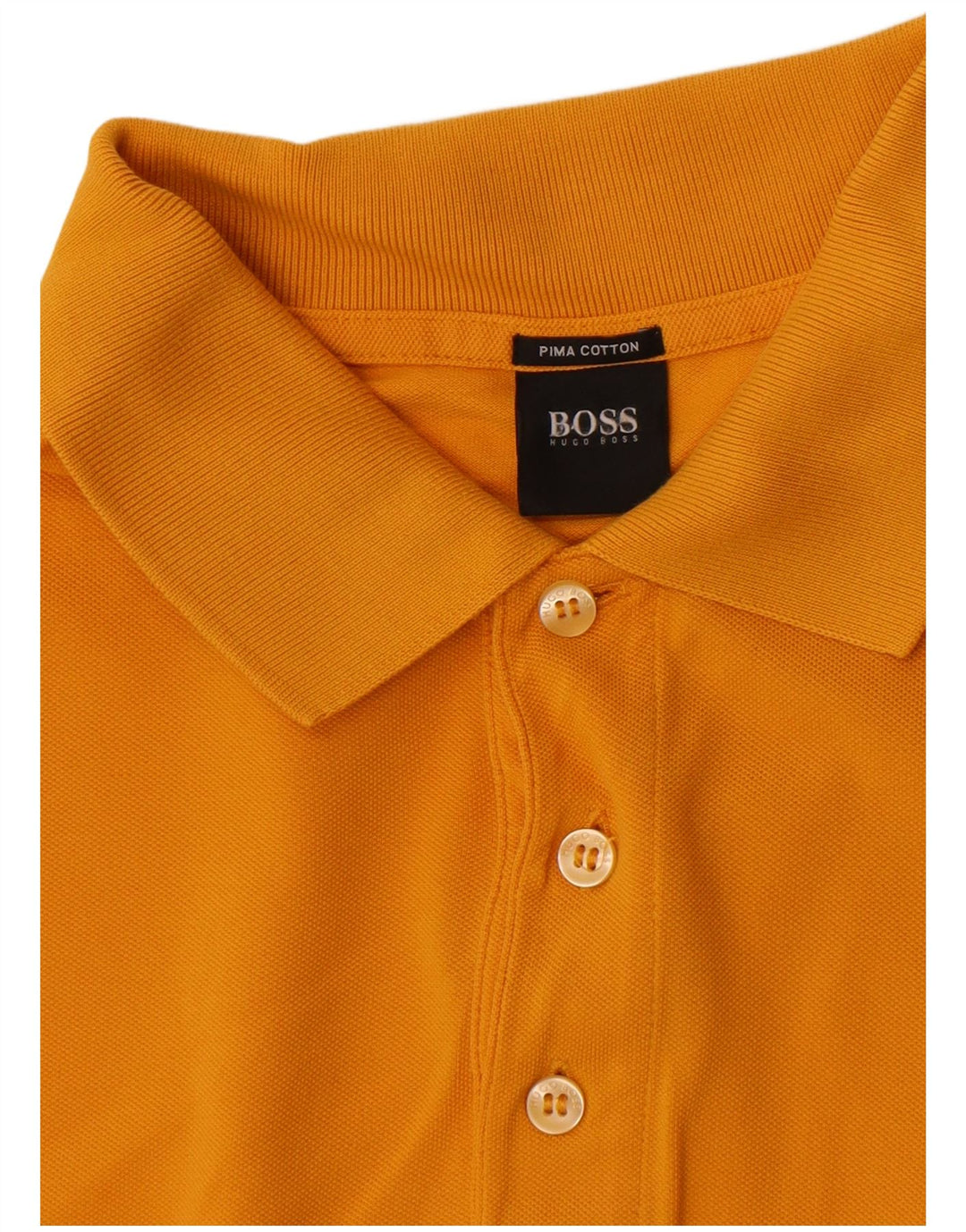 Męska koszulka polo XL Hugo Boss w kolorze żółtym