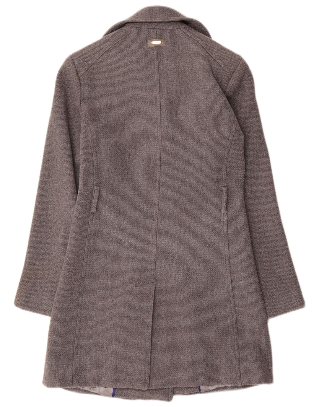 Płaszcz damski Calvin Klein UK 10 Small, szary, wełniany