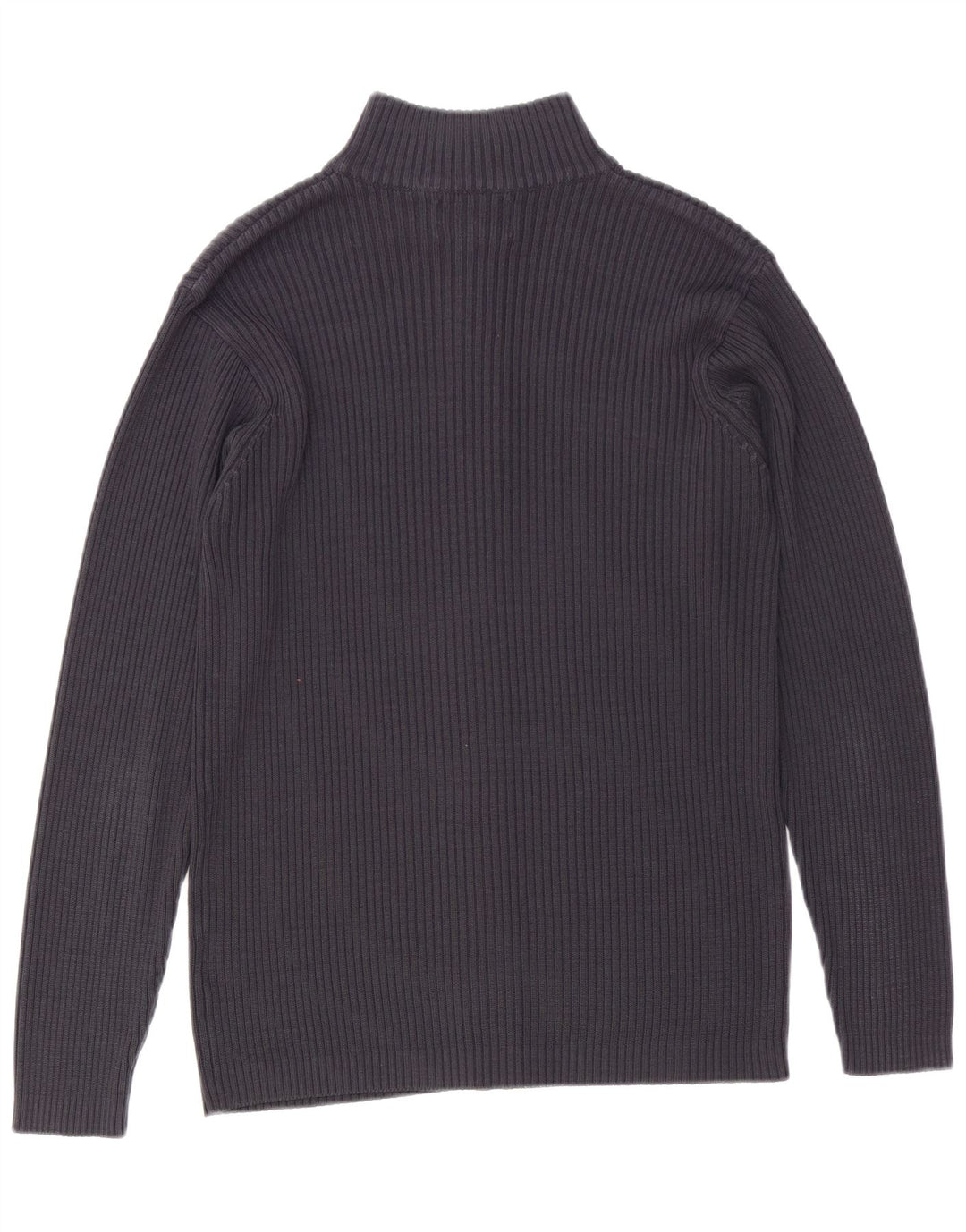 Męski sweter rozpinany VINTAGE, duży, granatowy, akrylowy