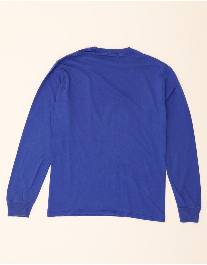 CHAMPION Mens Kentucky Graphic Top Long Sleeve Small Blue Cotton Vintage Champion and Second-Hand Champion from Messina Hembry 