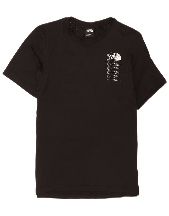 Męski T-shirt z grafiką The North Face, mały, czarny nylon