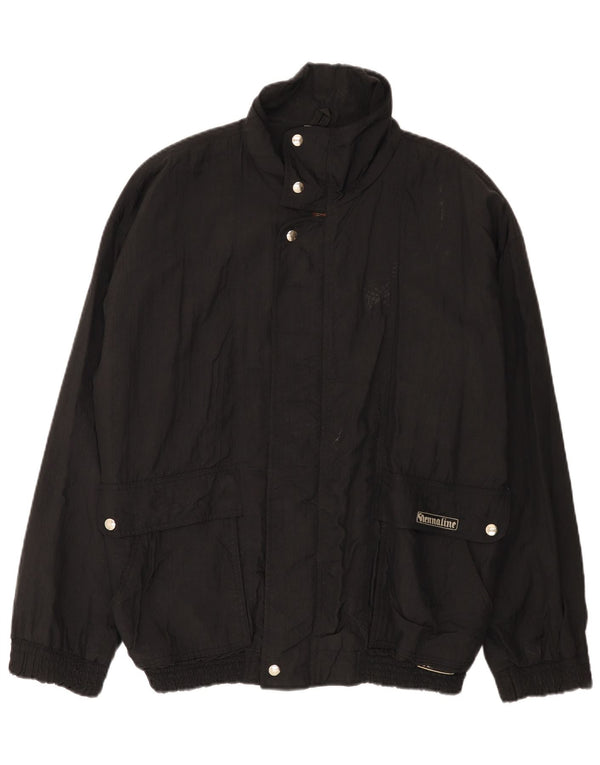 Męska kurtka bomberka Vintage UK 42 XL czarna
