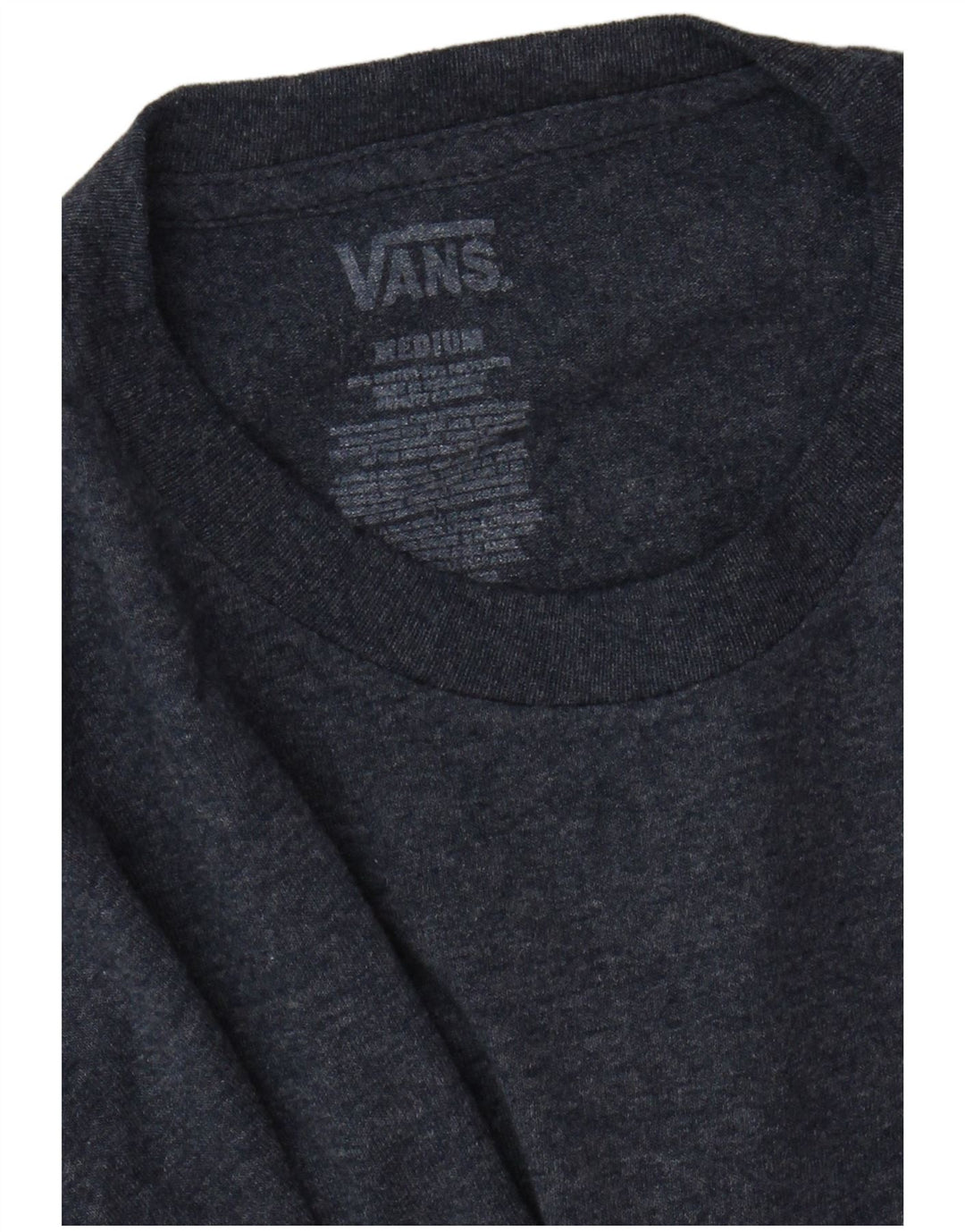 Męski T-shirt Vans z grafiką, średni niebieski nakrapiany