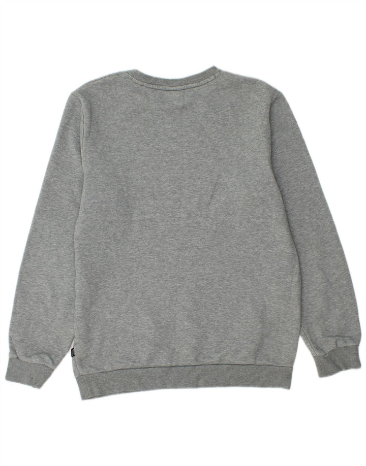 Męska bluza Puma, mała, szara, nakrapiana bawełna