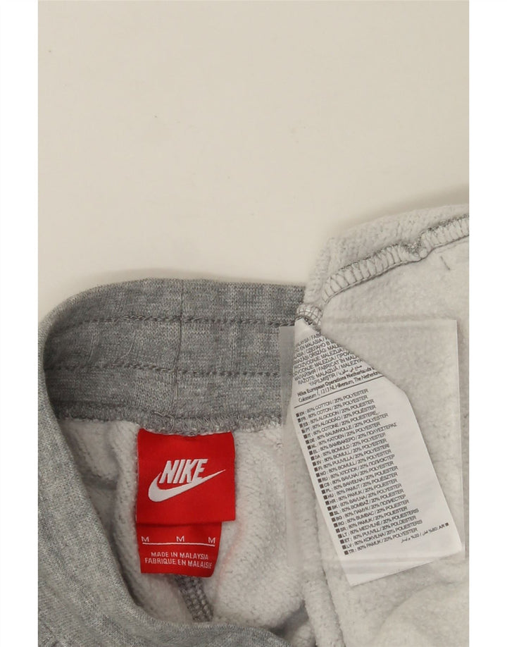 Damskie spodnie dresowe NIKE z grafiką Joggers UK 14 Średnioszary, bawełniany