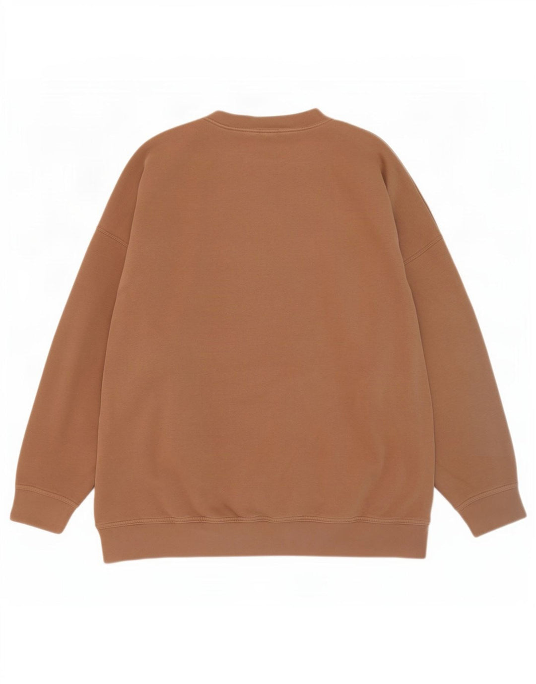 Damski sweter oversize Nike UK 16, duży, brązowy, bawełniany