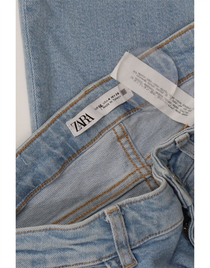 Damskie jeansy Bootcut Zara EU 36 XS W26 L24 Niebieskie bawełniane