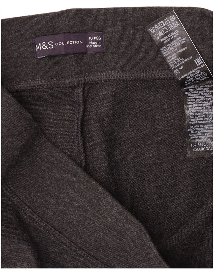 Damskie spodnie dresowe Marks & Spencer UK 10, małe, szare, bawełniane