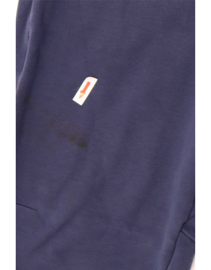 Męskie spodnie dresowe Nike Joggers Średni granatowy, bawełniany blok kolorów