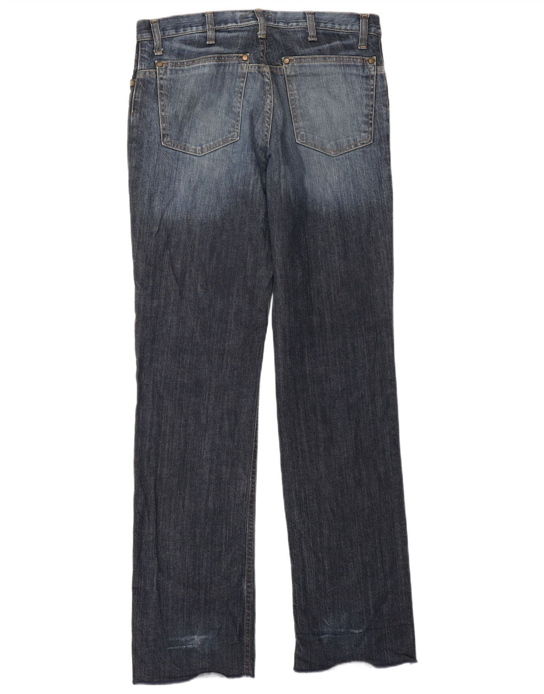 Damskie proste dżinsy Zara EU 40 Medium W30 L33 Niebieskie
