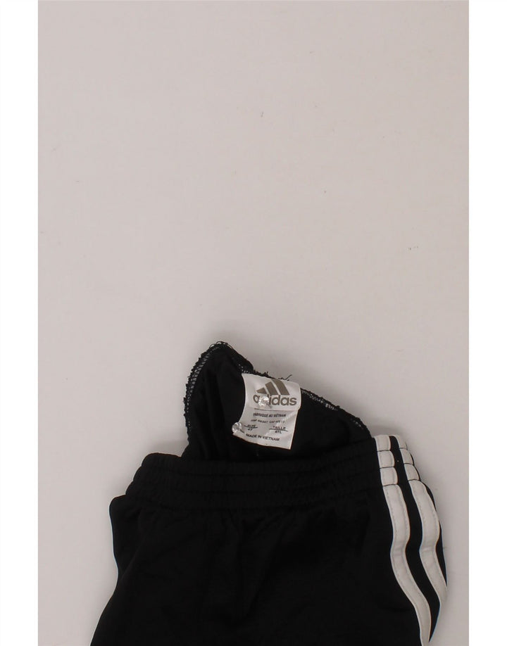 ADIDAS Boys Sport Shorts 3-4 Years Black Polyester Vintage Adidas and Second-Hand Adidas from Messina Hembry 