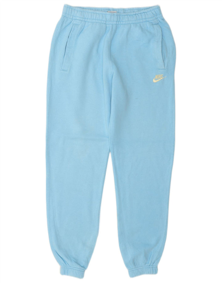 Męskie spodnie dresowe Nike, małe, niebieskie, bawełniane
