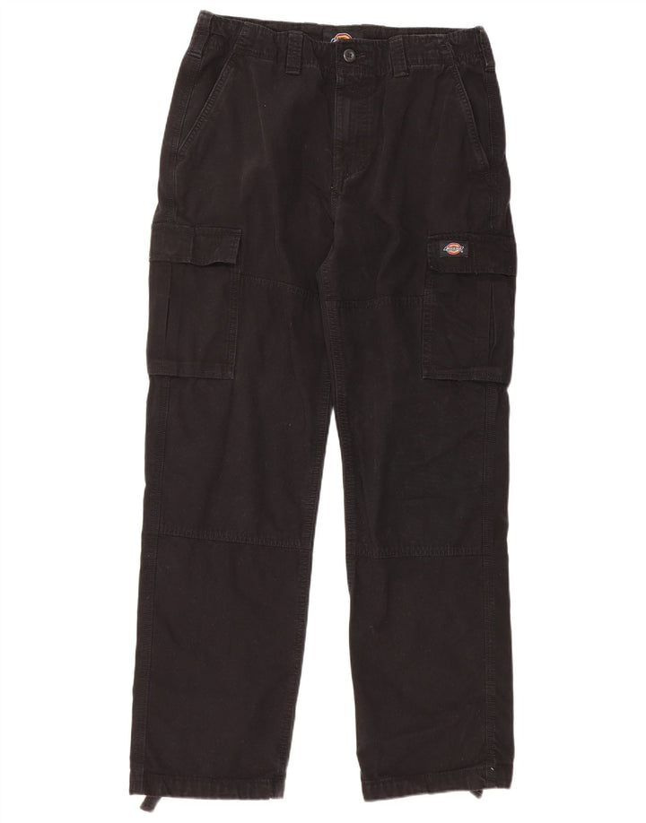 Męskie spodnie cargo Dickies W30 L30, czarne, bawełniane