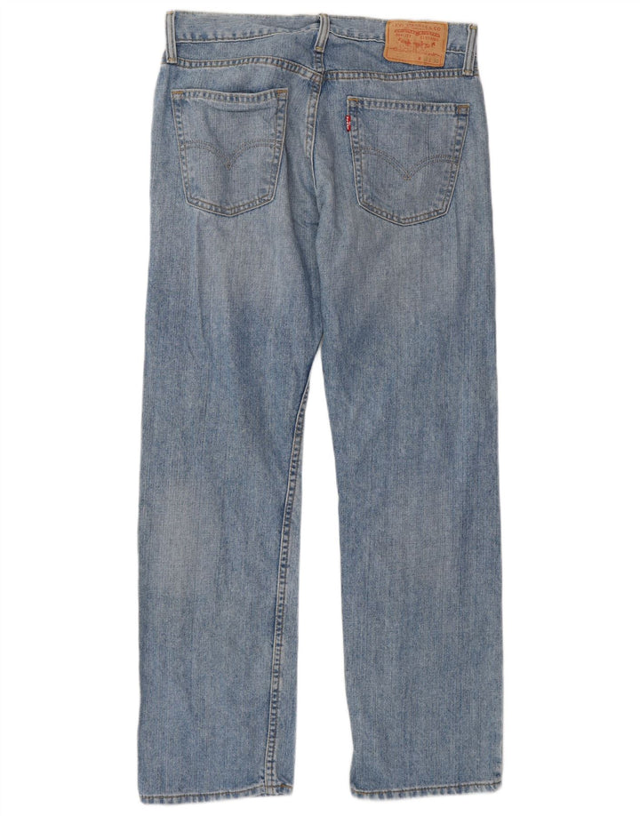 Męskie jeansy Levi's 512 Slim Straight W32 L30 Niebieskie bawełniane