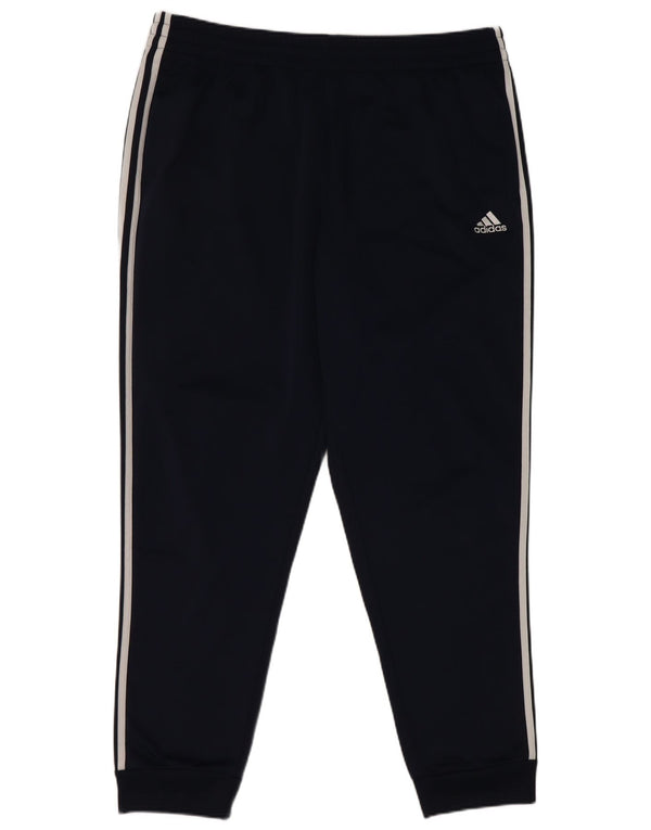 Adidas Męskie spodnie dresowe Joggery 2XL Granatowy poliester