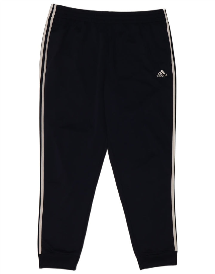 Adidas Męskie spodnie dresowe Joggery 2XL Granatowy poliester