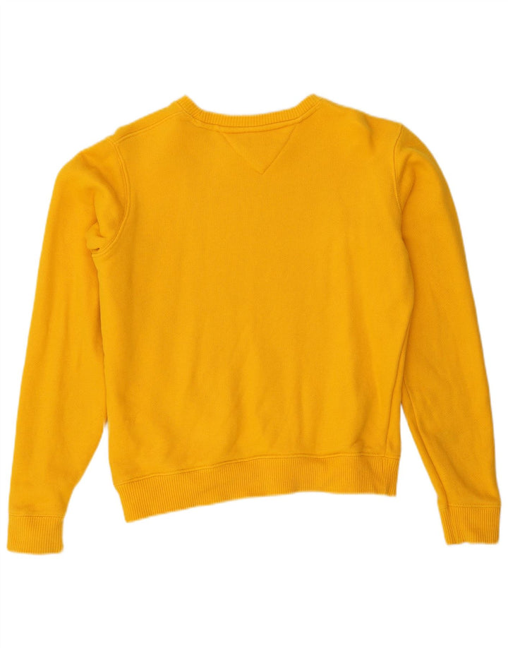 Damska bluza oversize TOMMY HILFIGER UK 10, mała, żółta