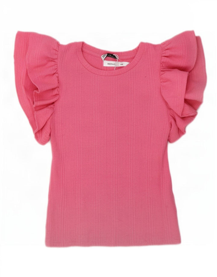 Bluzka damska Zara Top UK 10 Small Pink Poliester