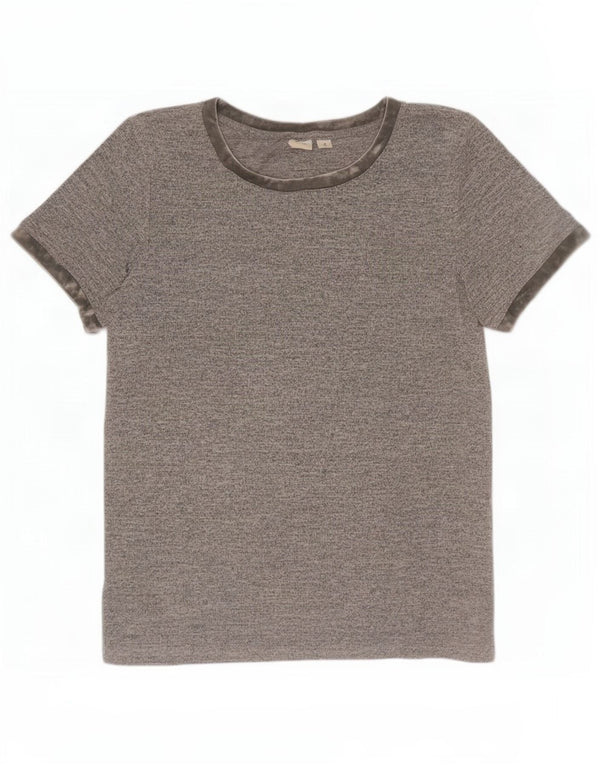 T-shirt damski Gap Top UK 14 Średni szary poliester