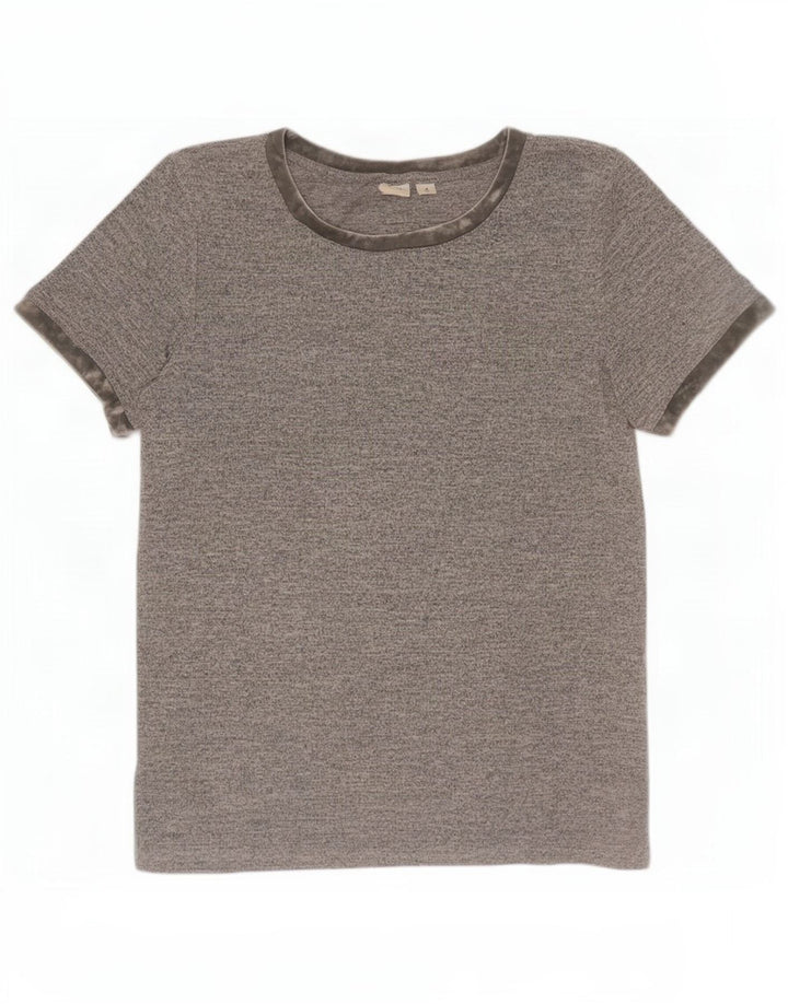 T-shirt damski Gap Top UK 14 Średni szary poliester