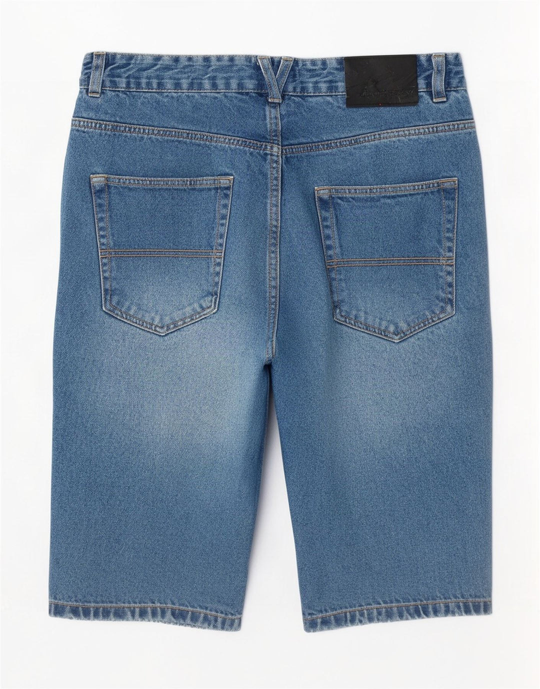 Męskie spodenki jeansowe Pierre Cardin o regularnym kroju, średnie W32, niebieskie, bawełniane