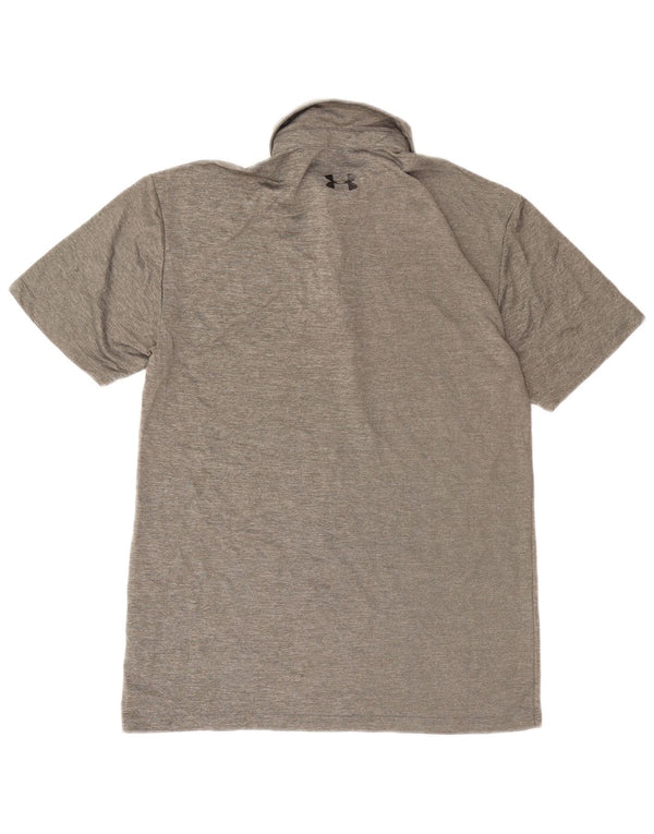 Męska koszulka polo Under Armour Heat Gear 3XL, szary poliester