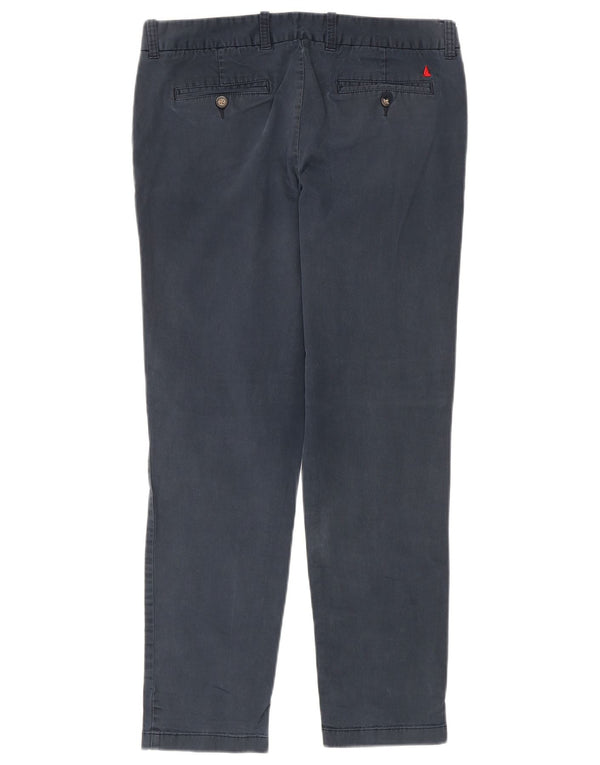 Spodnie damskie Musto Slim Chino UK 12 Medium W32 L29 Granatowa bawełna