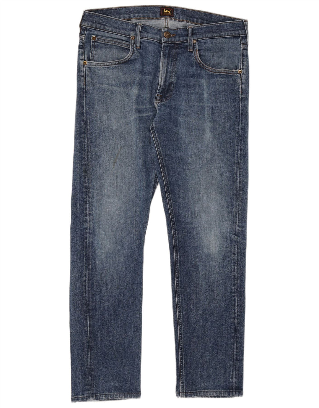 Męskie jeansy Lee Daren Zip Fly W32 L29 Niebieska bawełna