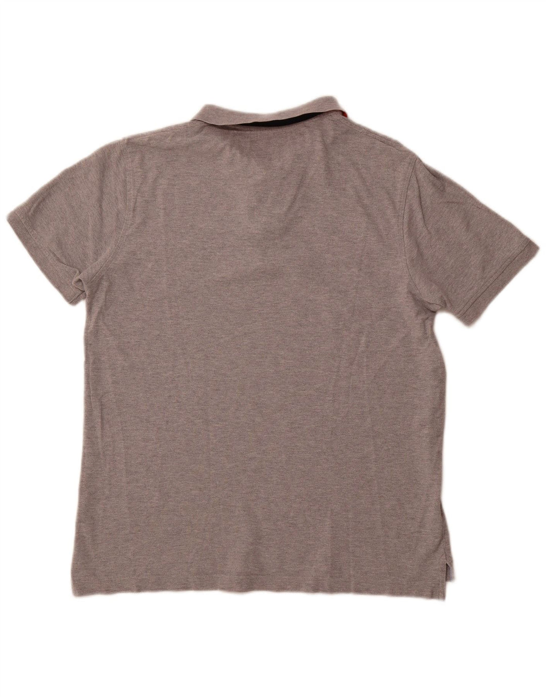 Męska koszulka polo slim fit TOMMY HILFIGER XL, szara bawełna