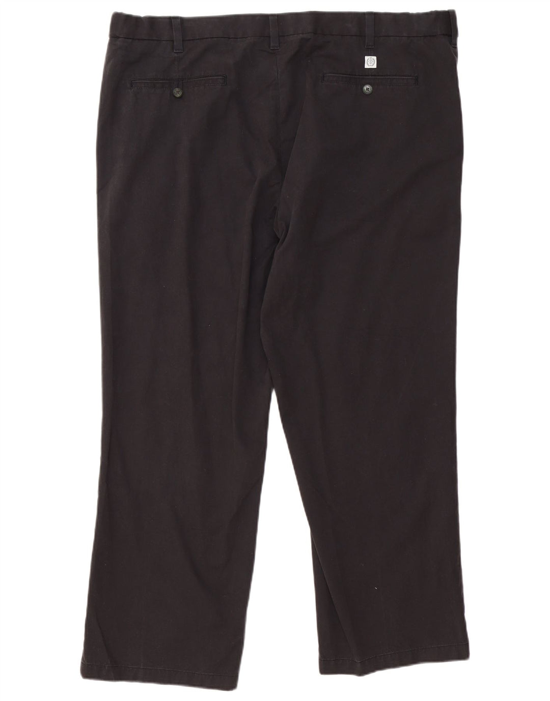 Męskie spodnie chino Marks & Spencer Blue Harbor o regularnym kroju W44 L29 czarne