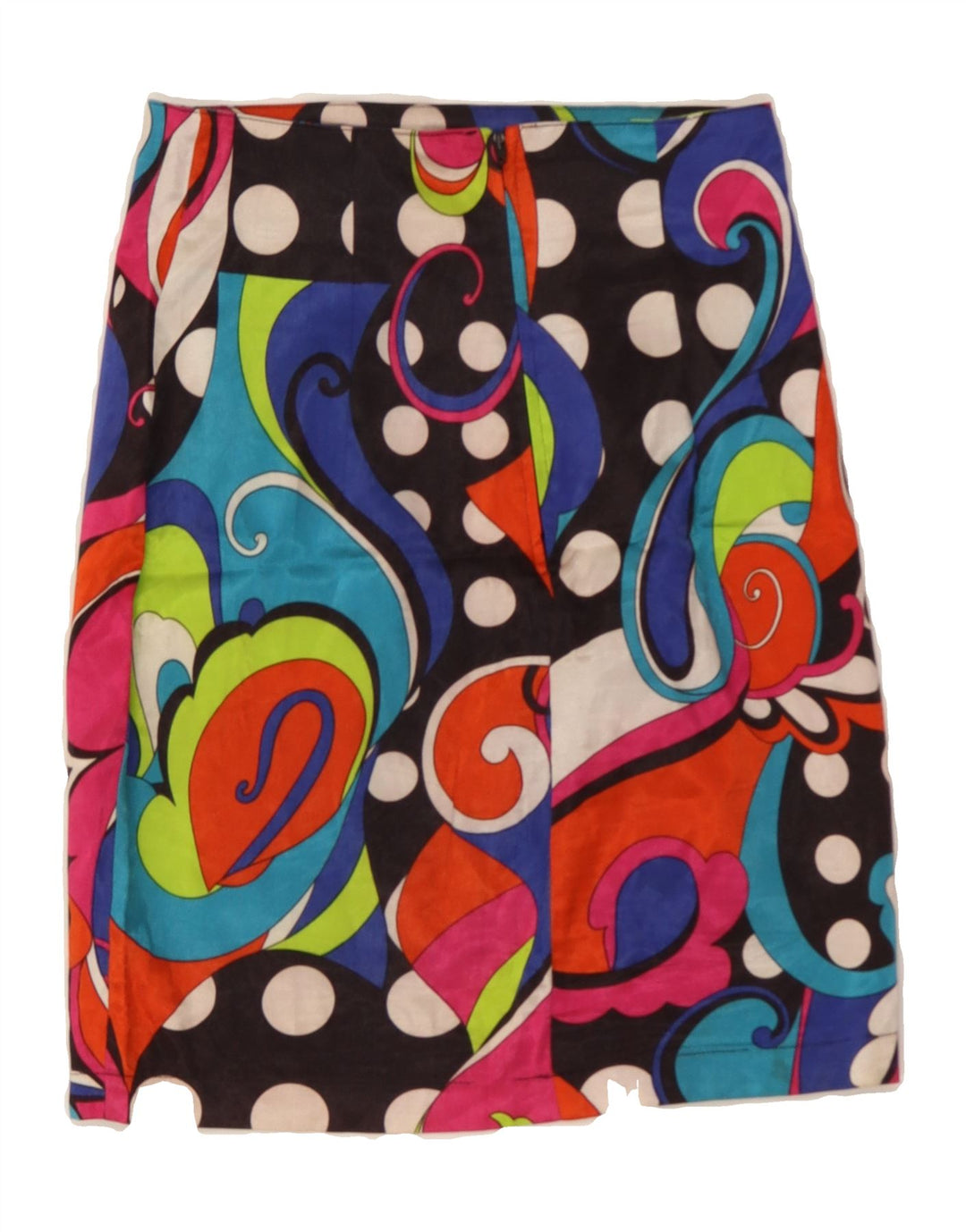 VINTAGE Womens A-Line Skirt Small W25 Multicoloured Paisley Vintage Vintage and Second-Hand Vintage from Messina Hembry 