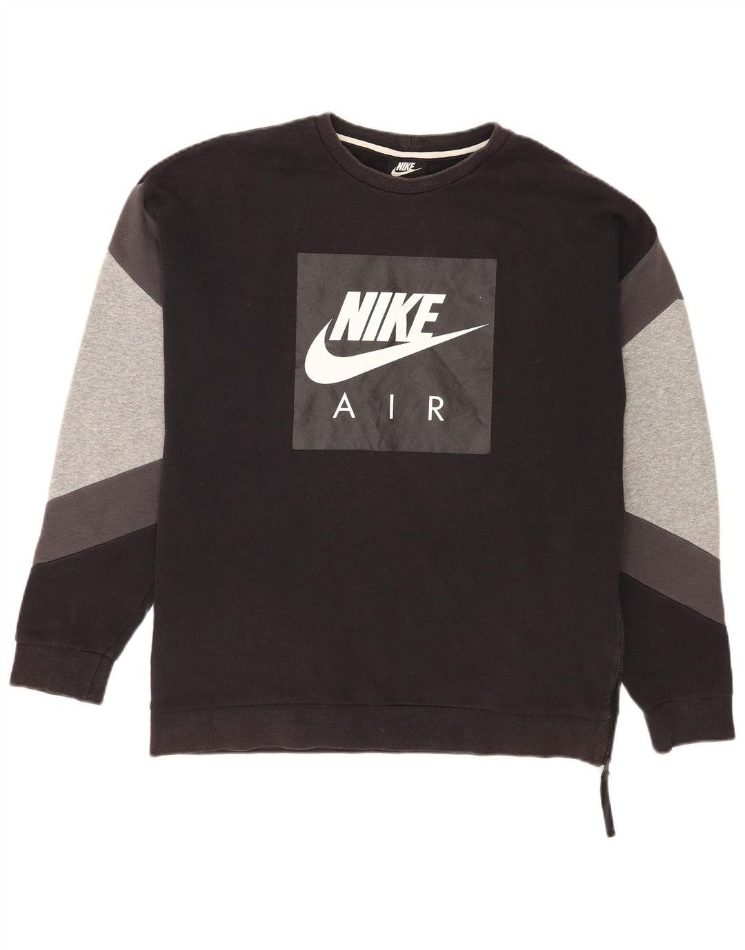 Męska bluza Nike Graphic Loose Fit Sweter w kolorze średniej czerni