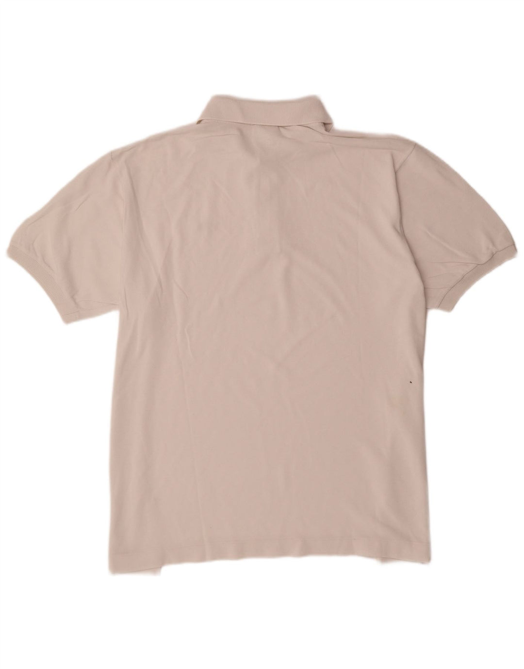 Męska koszulka polo Lacoste, rozmiar 7, 2XL, biała, bawełniana