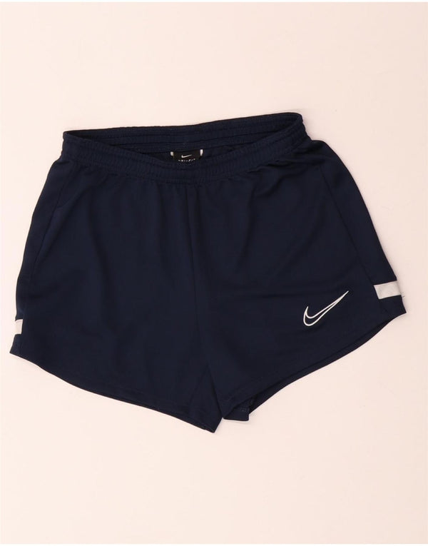 Damskie spodenki sportowe NIKE Dri Fit UK 4 XS granatowe