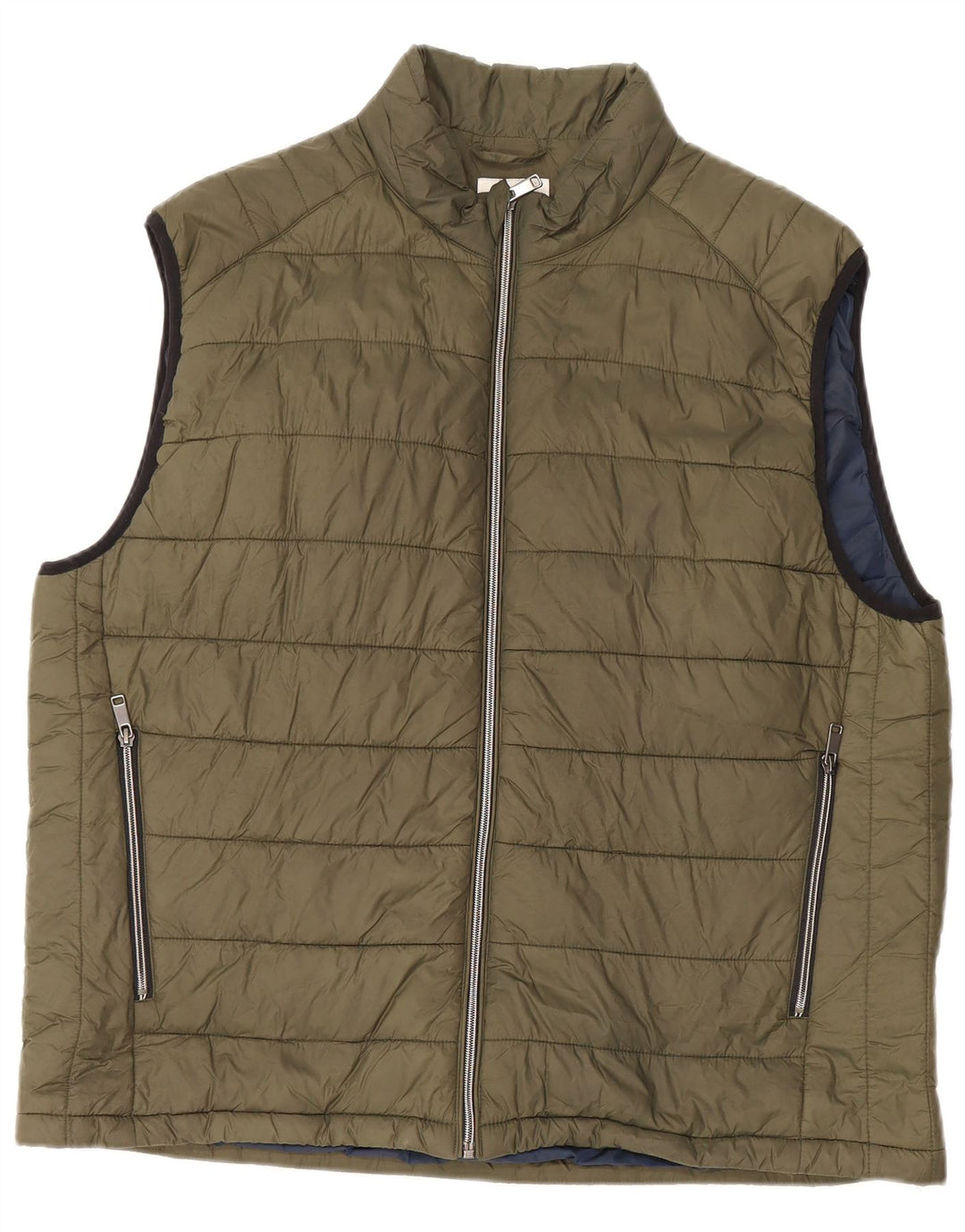 Męska wyściełana kamizelka Zara UK 44 2XL Khaki