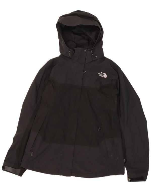 Damska kurtka wiatrówka z kapturem The North Face UK 12, średnia czarna