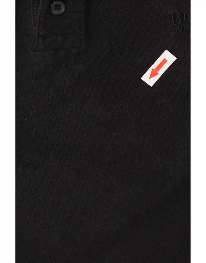 Męska koszulka polo Hugo Boss XL, czarna, bawełniana