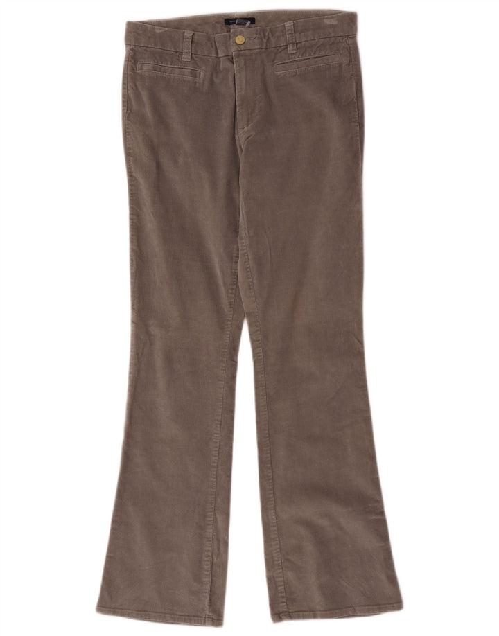 Damskie sztruksowe spodnie Tommy Hilfiger Bootcut US 6 Medium W32 L31 Szare