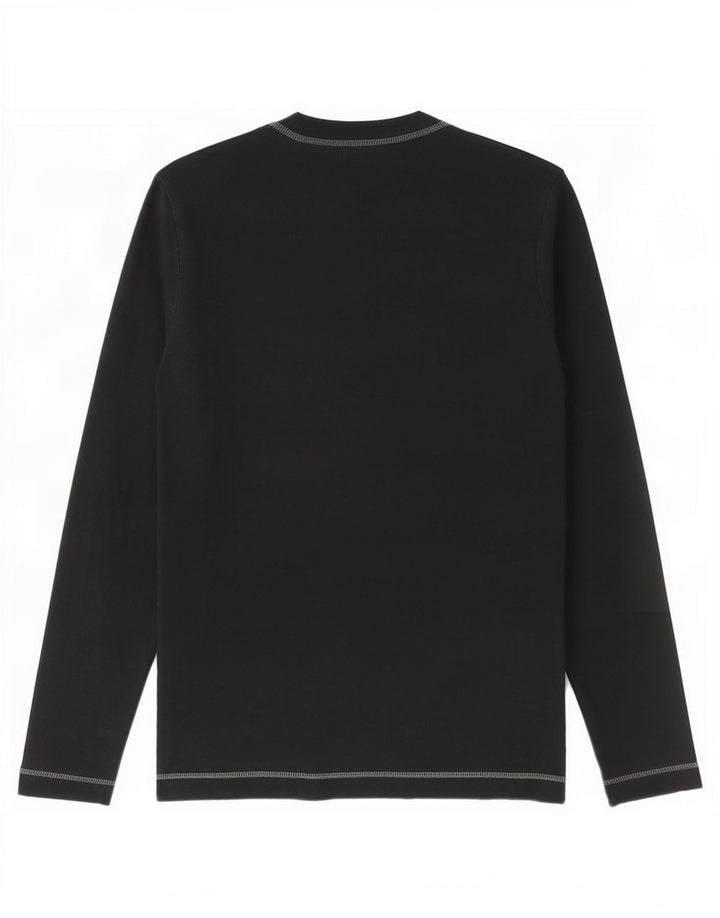 Męski top Levi's z długim rękawem, mały, czarny, bawełniany